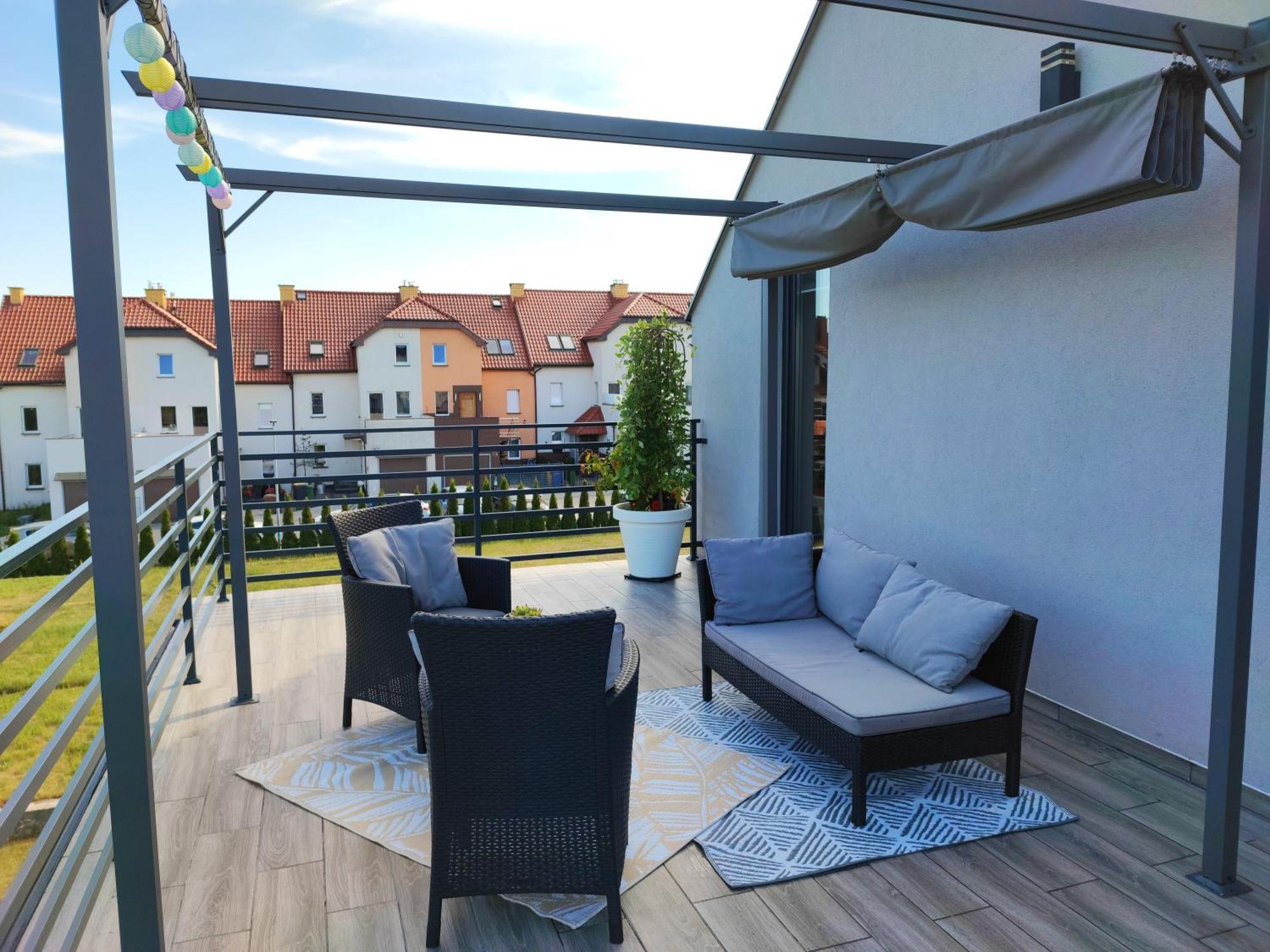 4 Foxes Hotell Ustka Rum bild