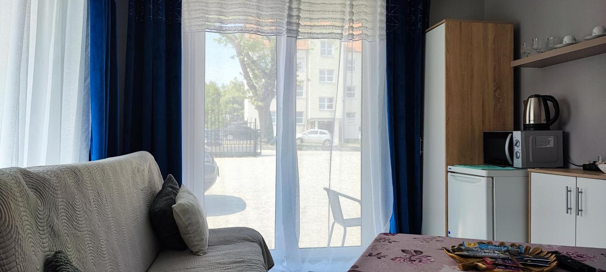 4 Foxes Hotell Ustka Rum bild